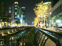 夜の清渓川