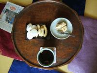 伝統茶と伝統菓子